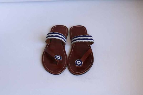 IMG_7576.jpg APAYA African Beaded Sandals, Handmade Leather Sandals