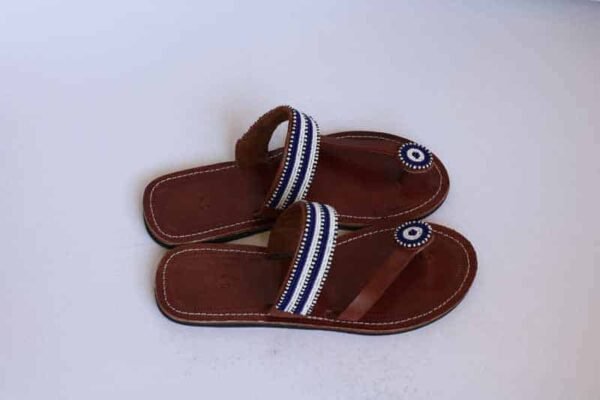 IMG_7577.jpg APAYA African Beaded Sandals, Handmade Leather Sandals