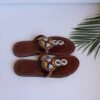 AKOTE African Beaded Sandals, Handmade Leather Sandals