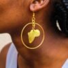 MAGARINI Africa Brass Earrings