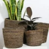 DELU Sisal Woven planters