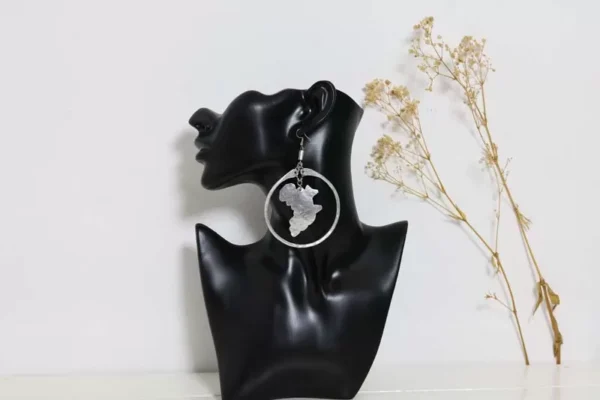 GIPE African Aluminum Earrings