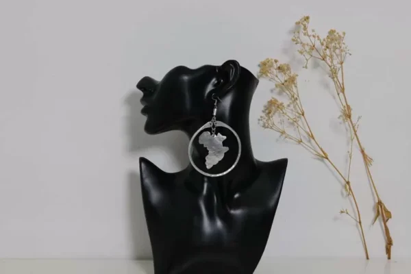 GIPE African Aluminum Earrings