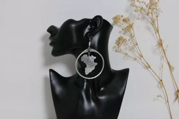 GIPE African Aluminum Earrings