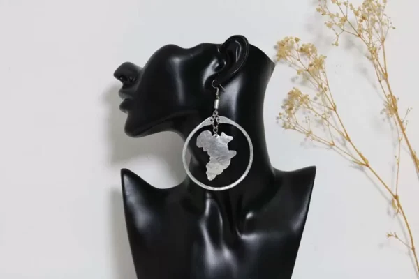 GIPE African Aluminum Earrings