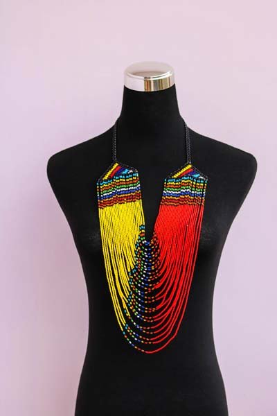 MAKUENI African Beaded Necklace