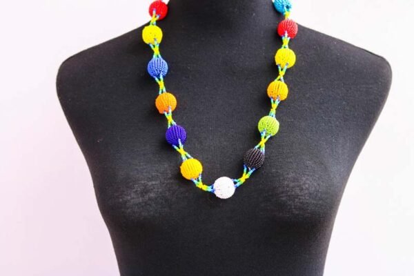 FUNZI Zulu Beaded Necklace