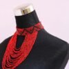 NYAMACHE Beaded Choker Necklace