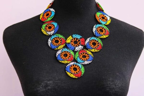 MASIMBA Beaded Choker Necklace