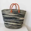 Woven Sisal market basket, African Shopping basket