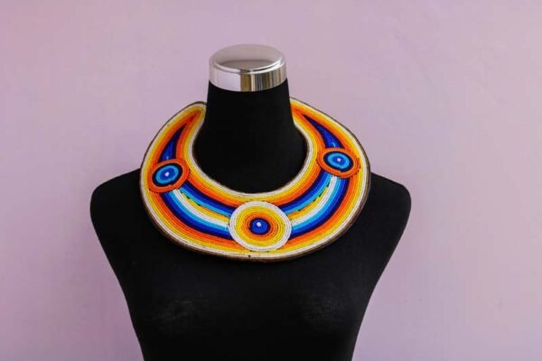 RUIRU Beaded Leather necklace