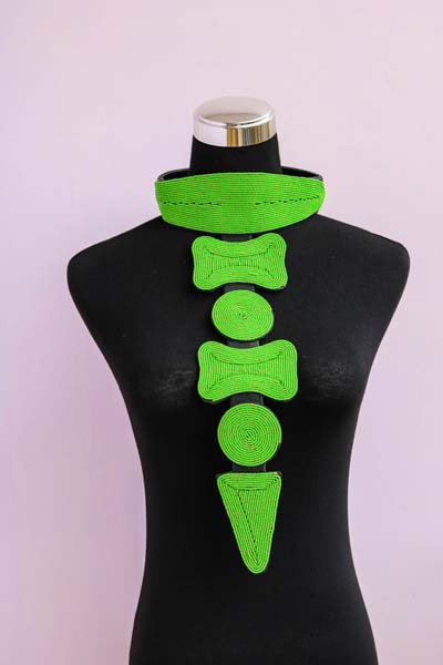 MUSA Beaded Pendant necklace