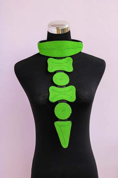 MUSA Beaded Pendant necklace