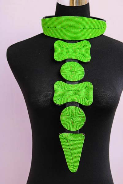 MUSA Beaded Pendant necklace