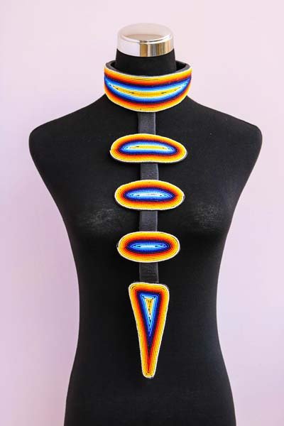 LARI Beaded Pendant necklace