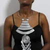 FEME African aluminum necklace