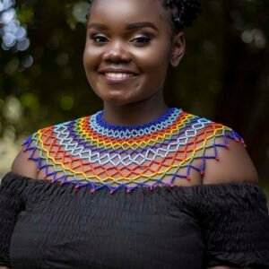 ADE Beaded wedding necklace