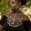 MALAIKA African Maasai wedding necklace