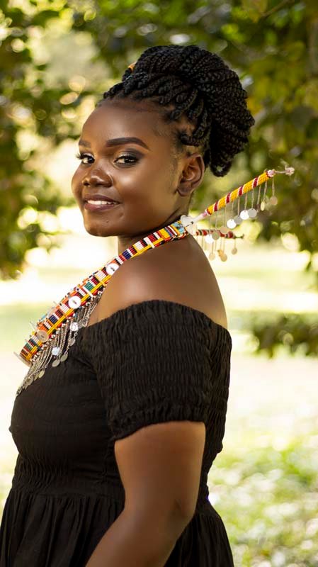 MALAIKA African Maasai wedding necklace