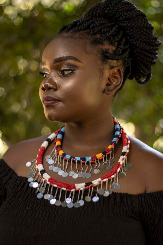AFIA African Maasai wedding necklace